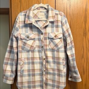 Thread & Supply Multicolor Plaid Utility Jacket